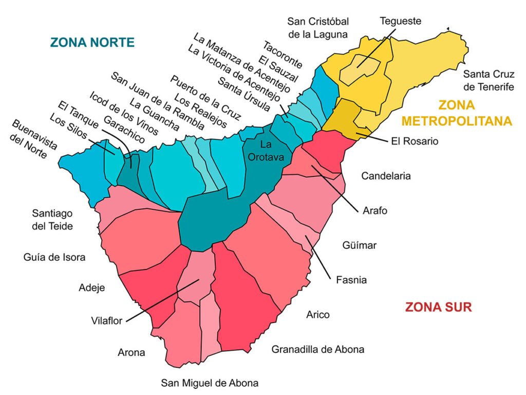 Zonas de Control de Plagas en Tenerife